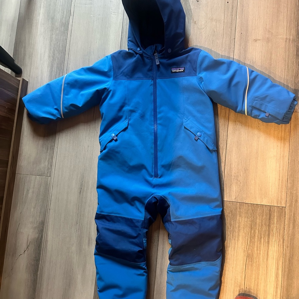 Patagonia Blue Snowsuit